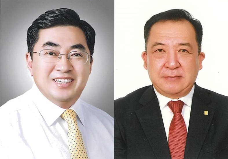 이경용(좌) 이정엽(우) 예비후보