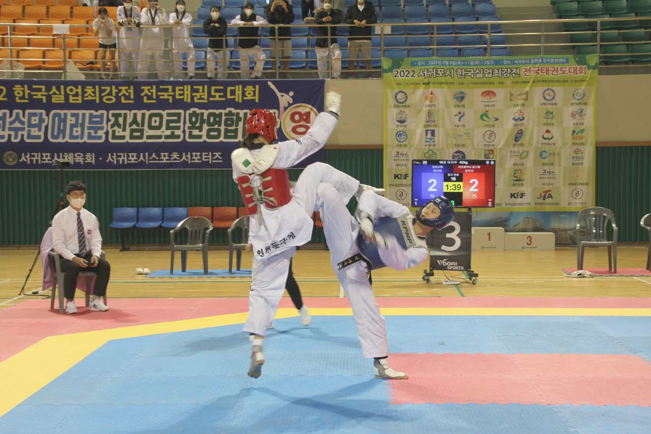 개인 여자부 예선전(춘천시청 대 인천광역시 동구청) (사진=강문혁 기자)