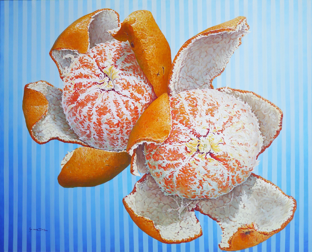 현혜정 작품, 만개(滿開), 162.2x130.3cm