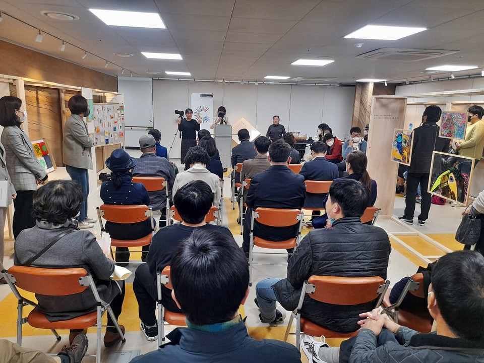 전시회 개막식이 10일 열렸다.(사진=장태욱 기자)