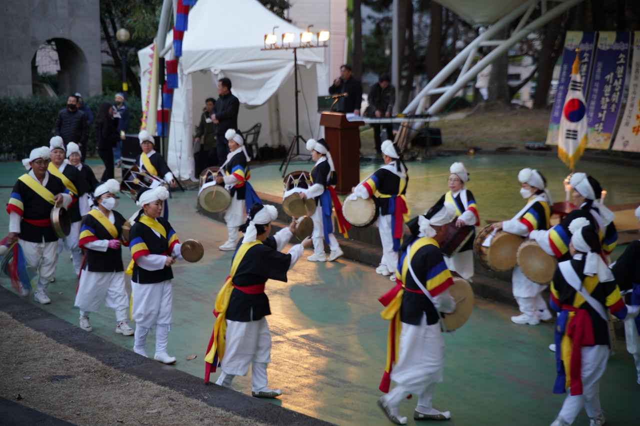 지신밟기(사진=강문혁 기자)