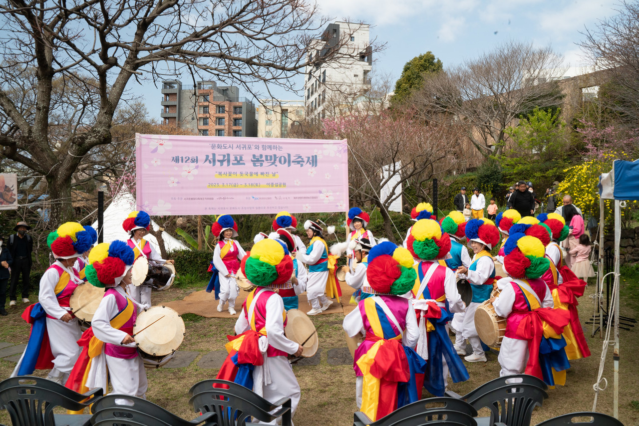 대천동 걸궁팀 길트기 (사진=강문혁 기자)