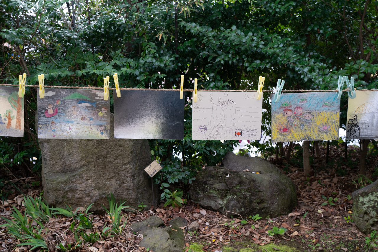 은박지 그림 전시