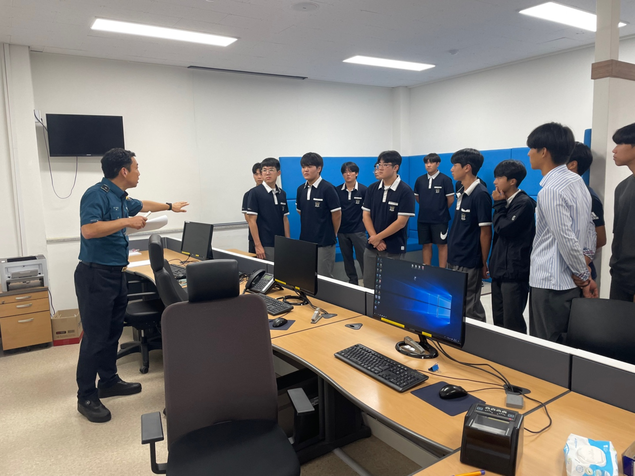 청소년 정책자문단 견학 (사진=서귀포경찰서)