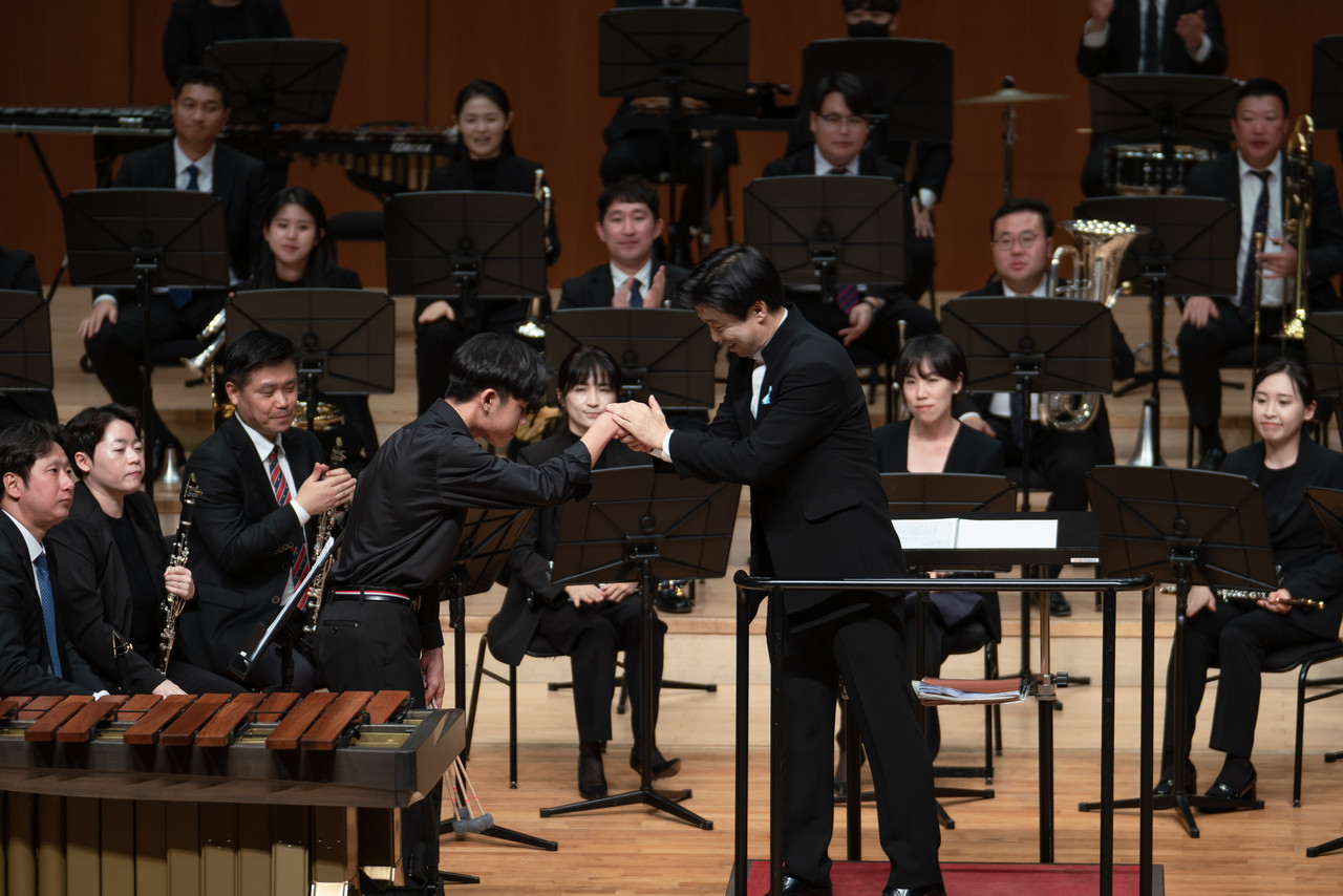 도립서귀포관악단 2022 청소년대학생 협주곡의 밤 현장 (사진=서귀포예술단)