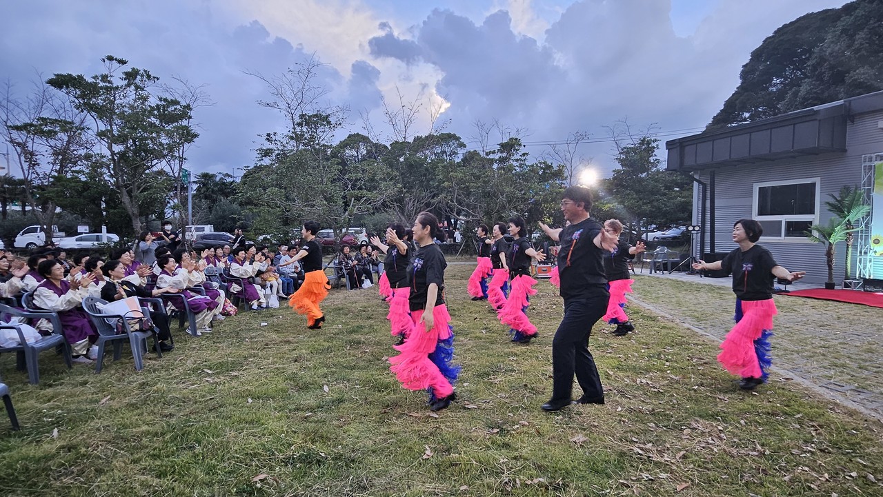 라인댄스팀 공연