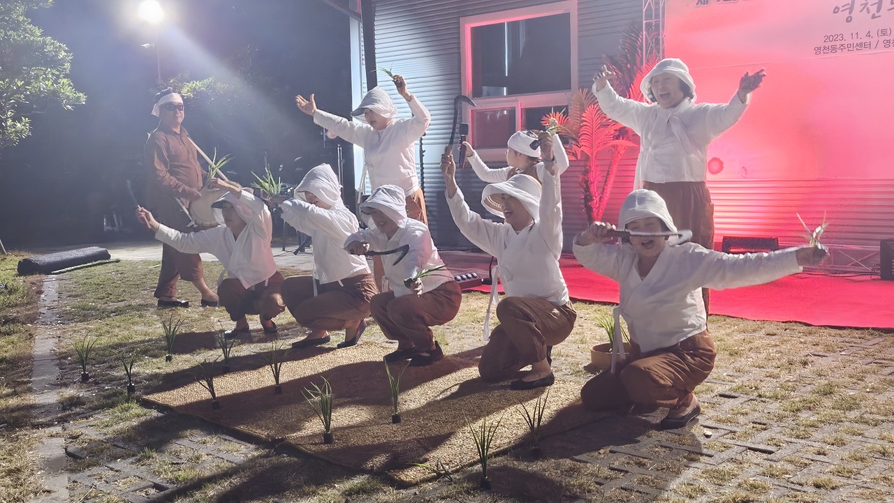 정방동 제주의 소리 팀 공연