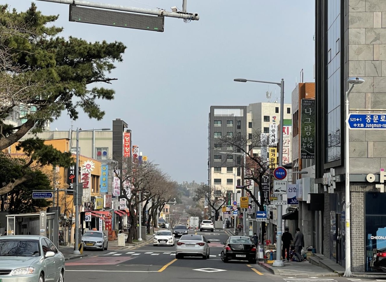 2024년 간판개선사업 대상지(사진=서귀포시청 제공)