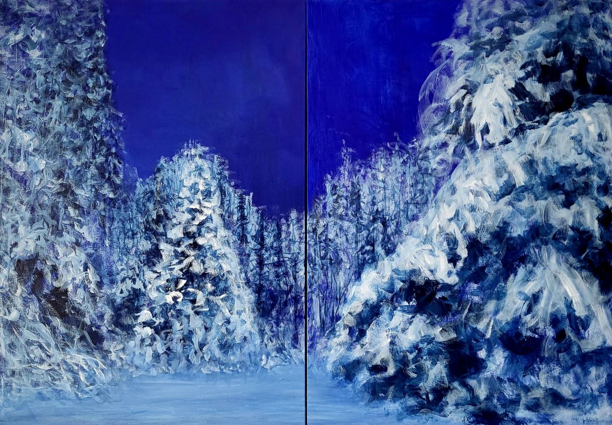 김유림, complete solitude, no-30, 2023, acrylic on canvas, 91x130cm
