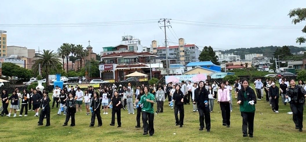 지난 12일 서귀포시학생문화원에서 청소년들이 참가한 '제26회 서귀포시 청소년 페스티벌'이 개최됐다.