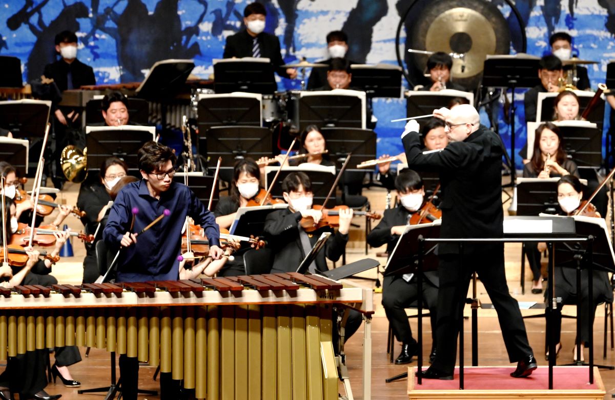 2022 타악 콩쿠르 결선 현장