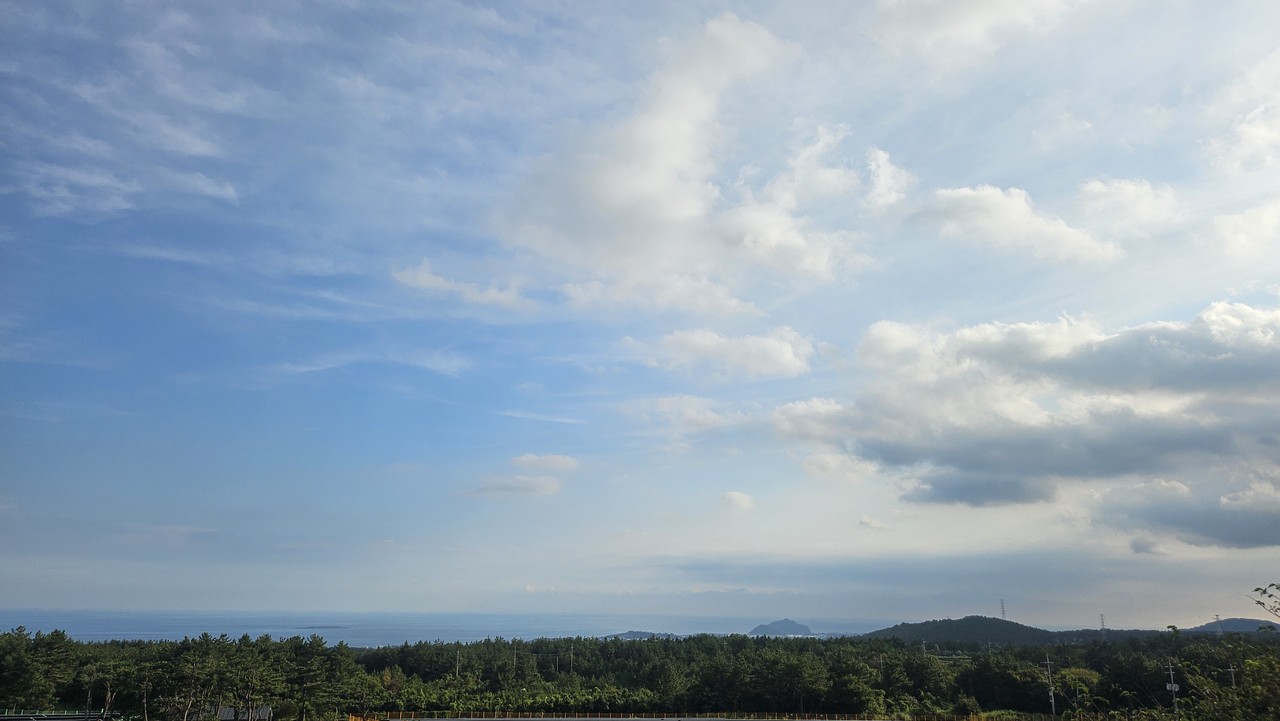 돌오름 전망대에서 바라본 풍광