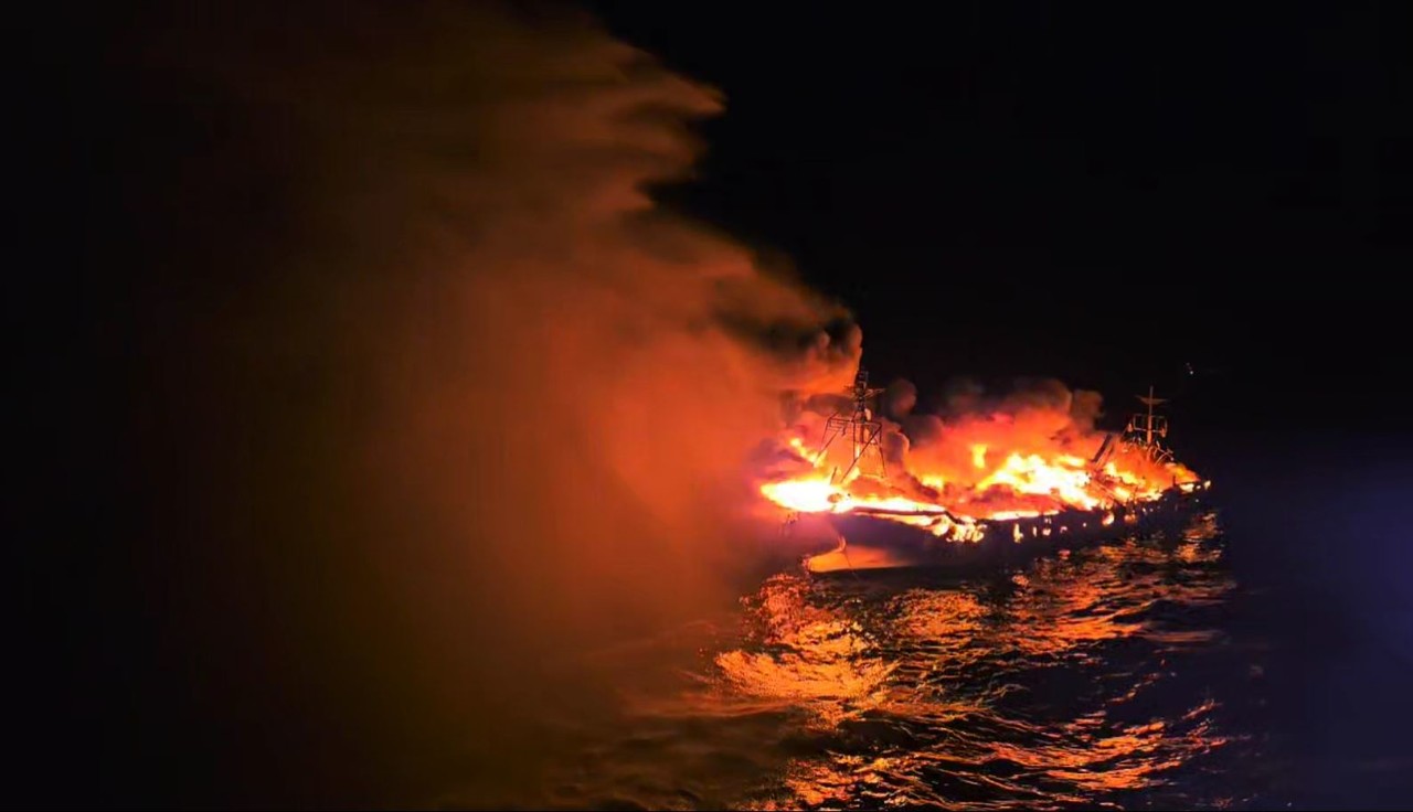 23일 서귀포해양경찰서에 따르면 지난 22일 오후 6시쯤 서귀포시 마라도 동쪽 약 9㎞ 해상에서 제주선적 근해채낚기어선 A호(15t)에서 화재가 발생했다.