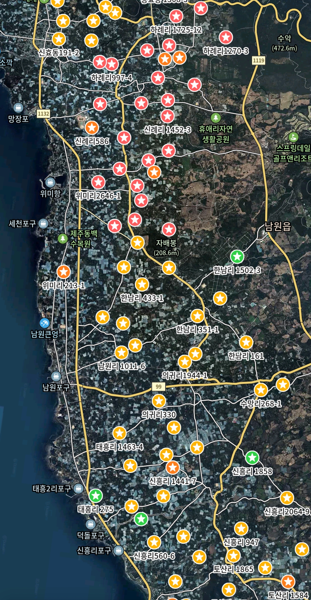 블랙박스형 CCTV 설치 지역 모습.