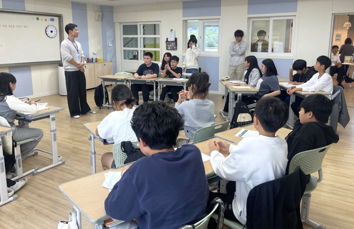 30일 진행된 토평초등학교 연구학교 공개 보고회.