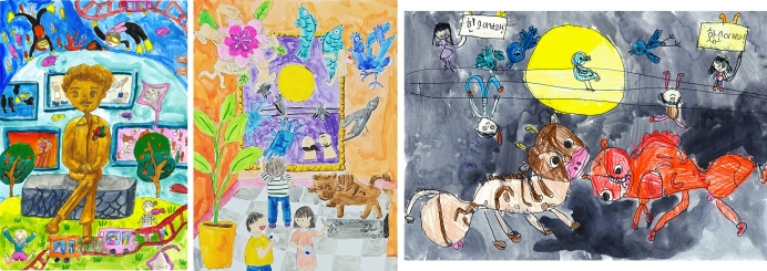 (사진 왼쪽부터) 금상 수상자 안지원, 윤은서, 오소연 