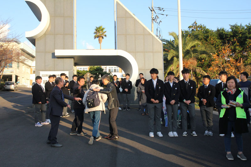 수능 고사장 입구(사진=서귀포신문 DB)