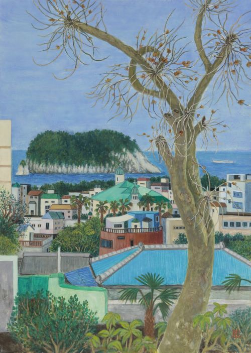 플라타너스가 보이는 풍경(박순민)