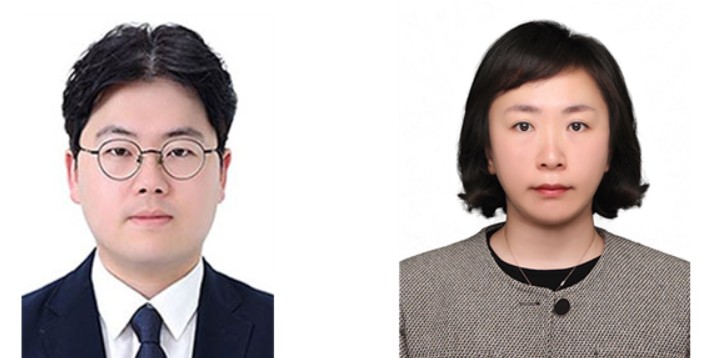  (사진 왼쪽) 김영대 주무관, 신효주 주무관.