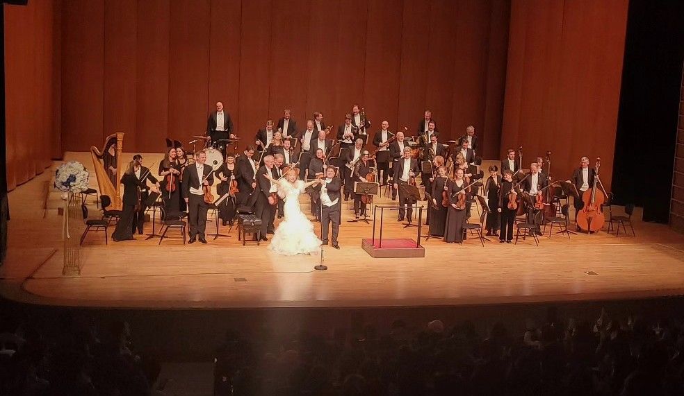 지난 1월 개최된 조수미 & 빈 요한슈트라우스 오케스트라 공연.