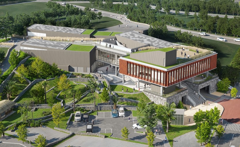 이중섭미술관 조감도