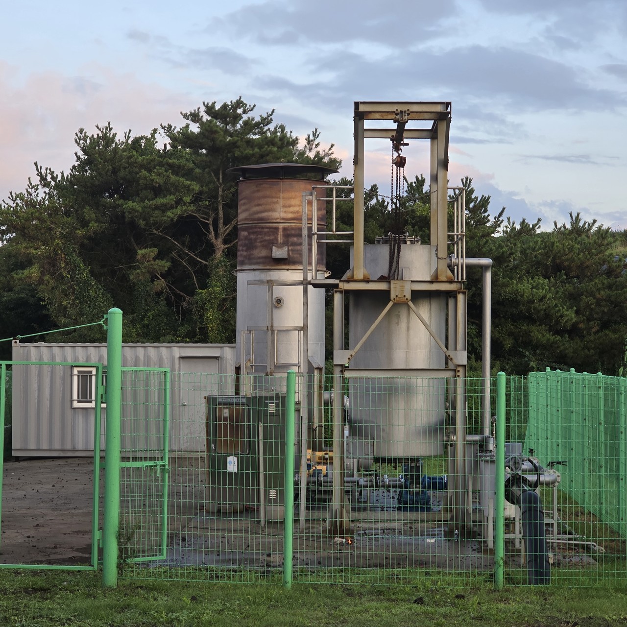 색달매립장 온실가스 감축설비(발생가스 소각시설)