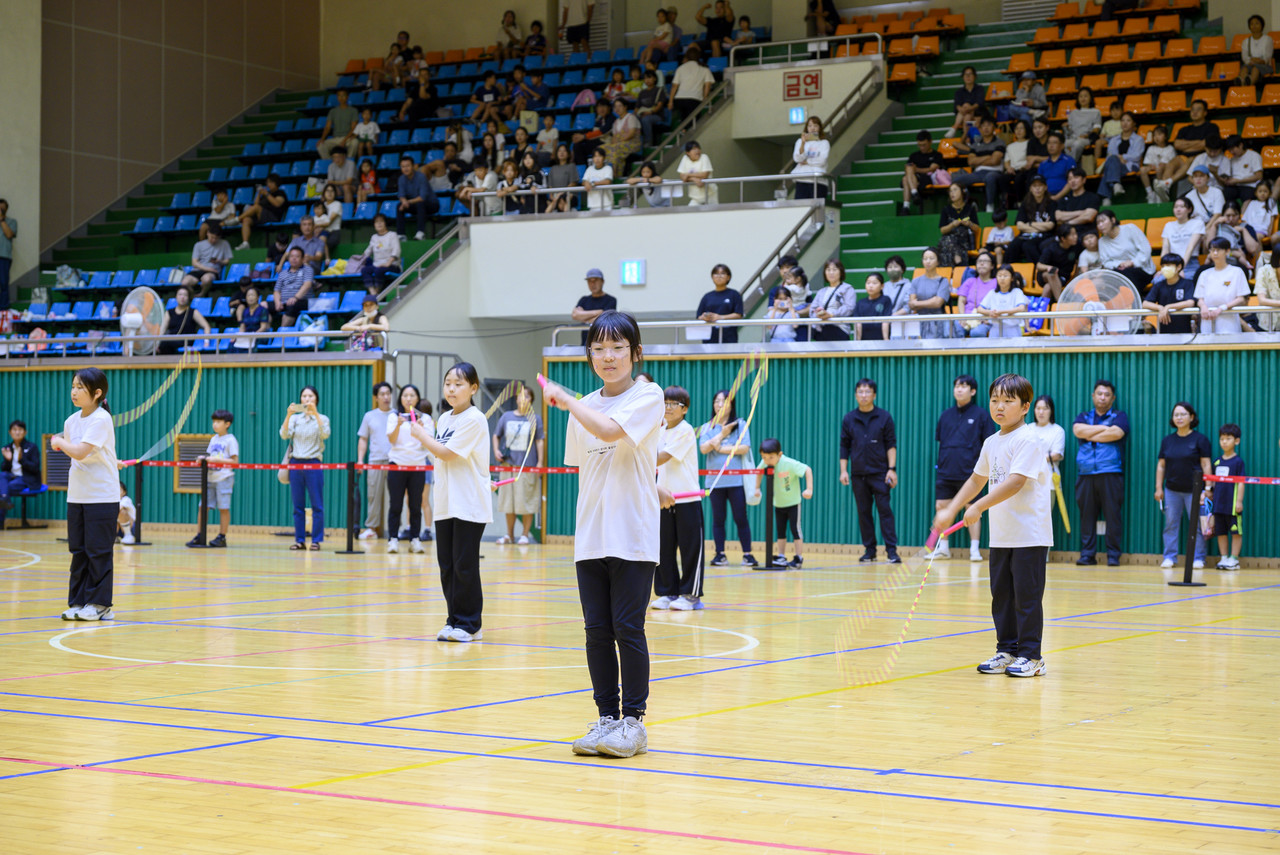 작년 개최된 제2회 서귀포시 꿈나무 줄넘기대회 모습. 